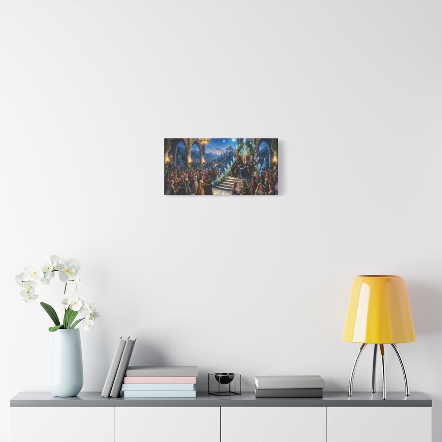 Fantasy Royal Coronation Canvas Art - Matte Stretched Wall Decor