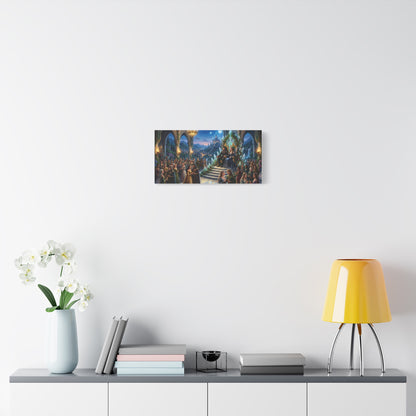 Fantasy Royal Coronation Canvas Art - Matte Stretched Wall Decor