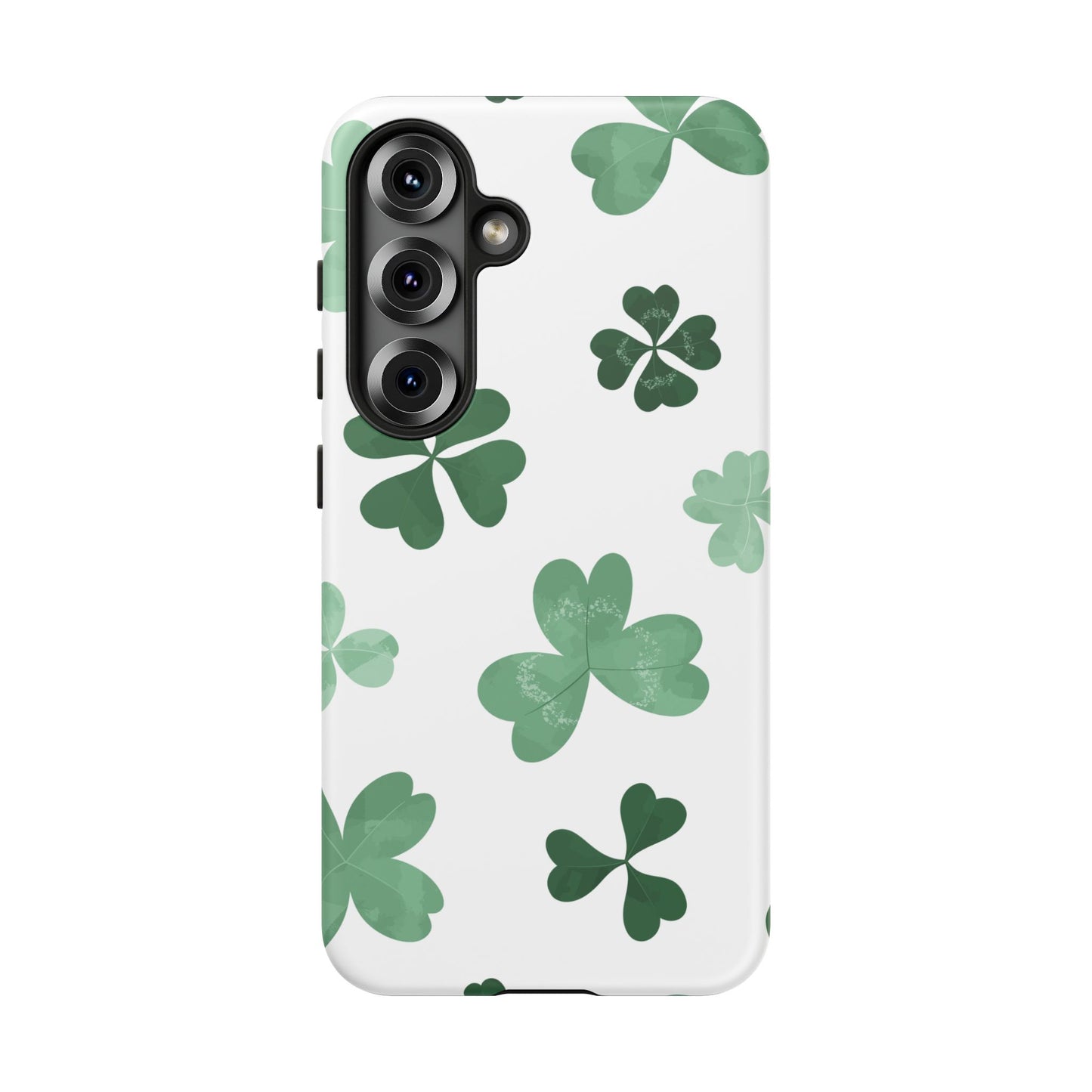 Shamrock Tough Phone Case — St. Patrick’s Day Clover Protective Cover