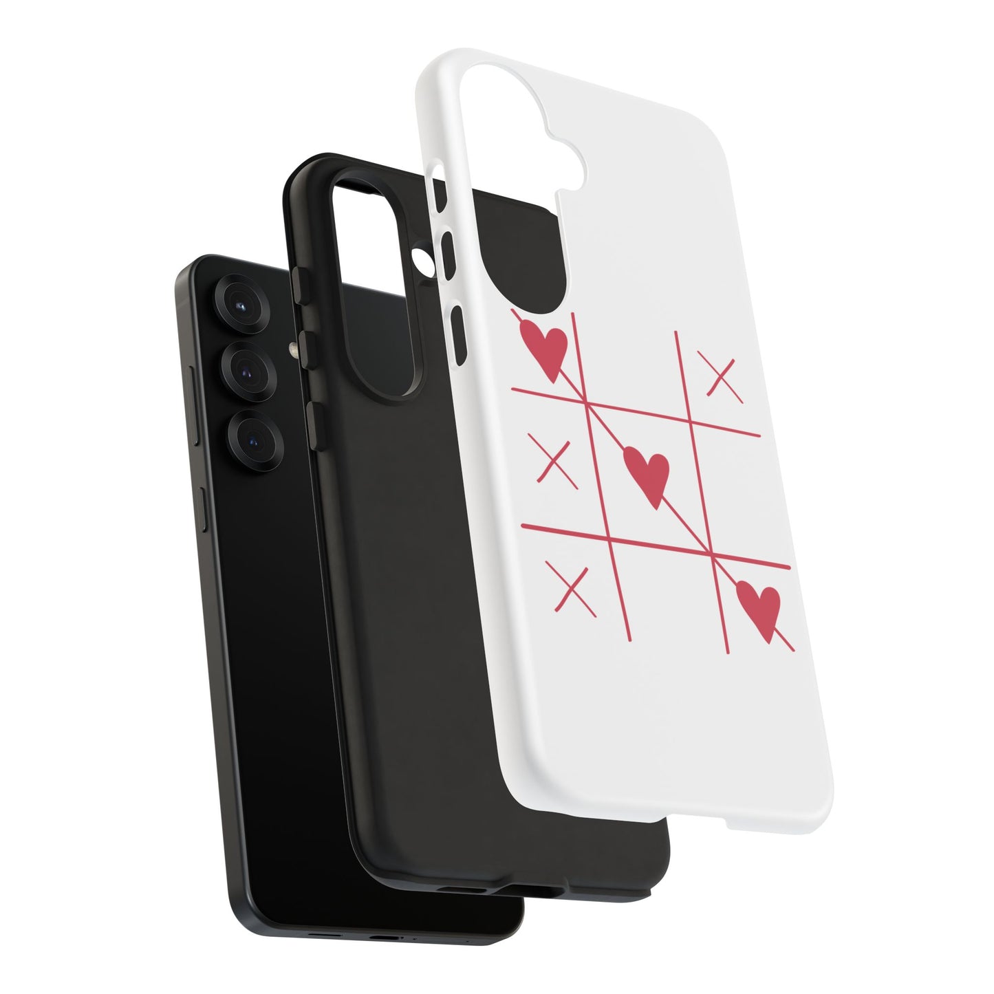 Phone Case - Tic Tac Love Heart Design (Valentine’s Day Gift)