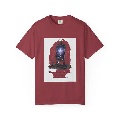 Artistic Mirror T-Shirt — "Every artist was first an amateur" Quote Graphic