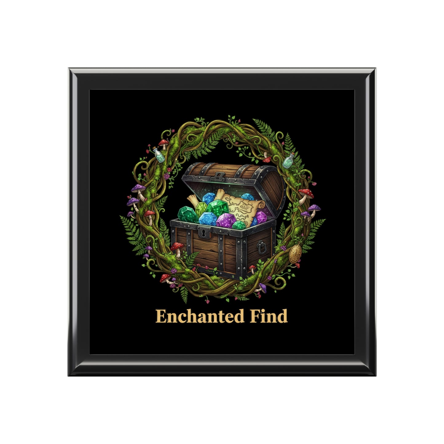 Jewelry Box - Enchanted Find Treasure Chest Keepsake Box