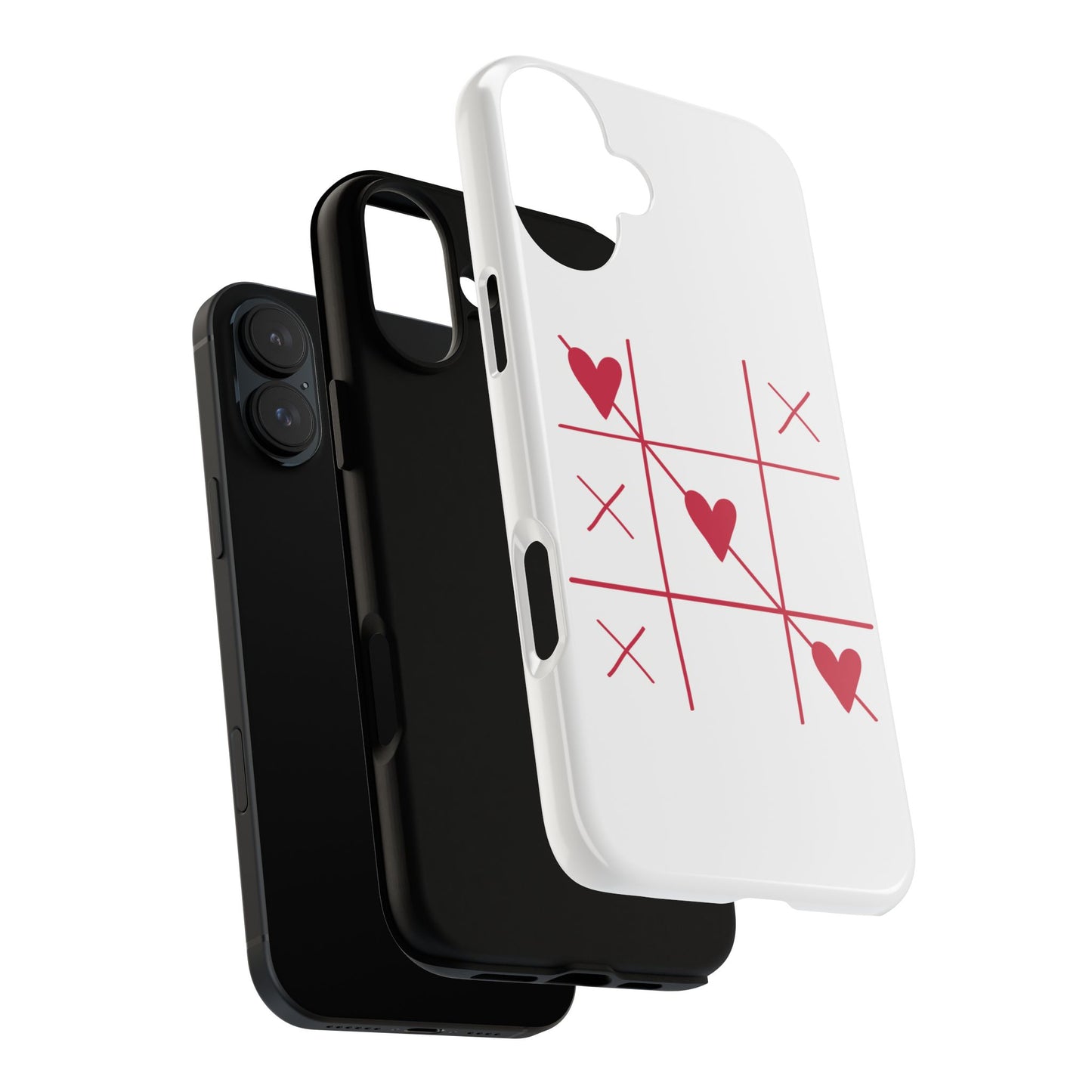 Phone Case - Tic Tac Love Heart Design (Valentine’s Day Gift)
