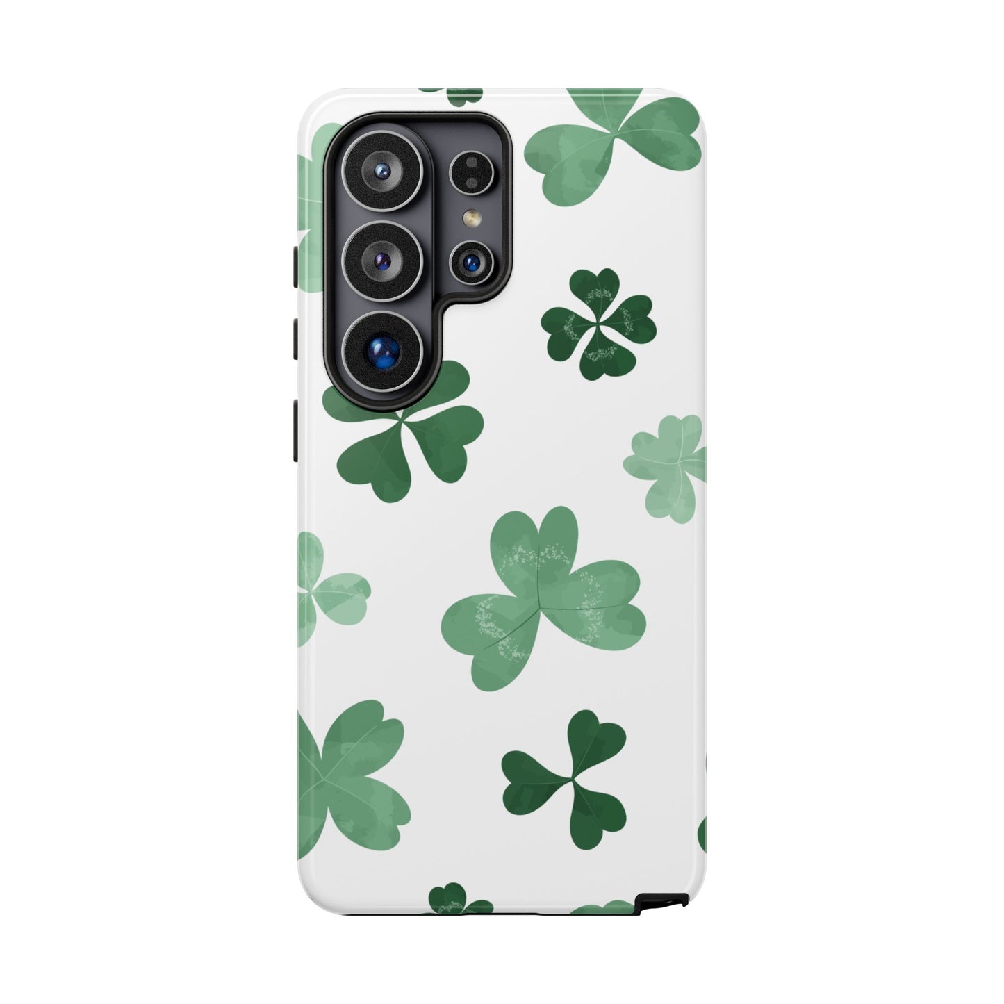 Shamrock Tough Phone Case — St. Patrick’s Day Clover Protective Cover