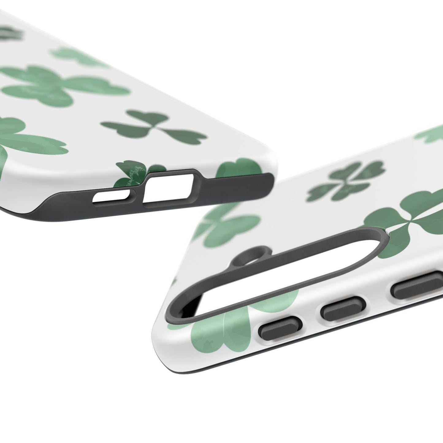 Shamrock Tough Phone Case — St. Patrick’s Day Clover Protective Cover