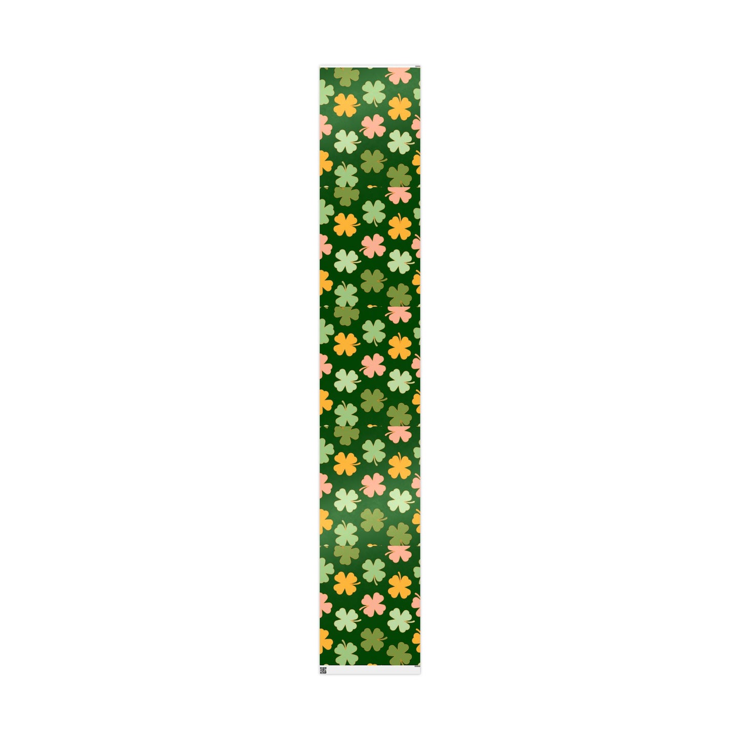 Clover Pattern Wrapping Paper — Green Shamrock Gift Wrap for St. Patrick’s Day & Spring Celebrations