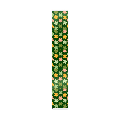 Clover Pattern Wrapping Paper — Green Shamrock Gift Wrap for St. Patrick’s Day & Spring Celebrations