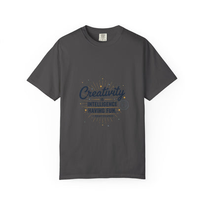 Creativity Is Intelligence T-Shirt — Inspirational Albert Einstein Quote Tee