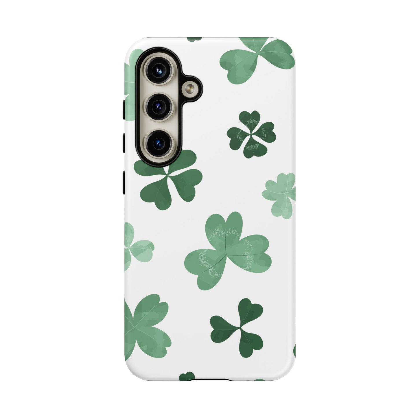 Shamrock Tough Phone Case — St. Patrick’s Day Clover Protective Cover