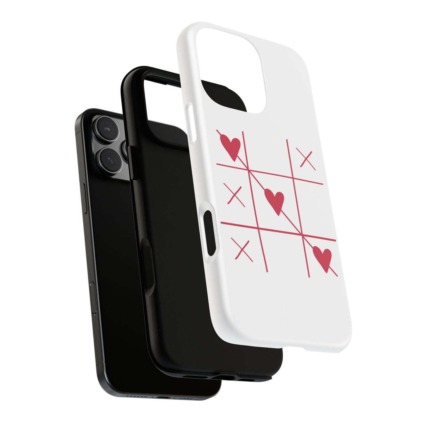Phone Case - Tic Tac Love Heart Design (Valentine’s Day Gift)