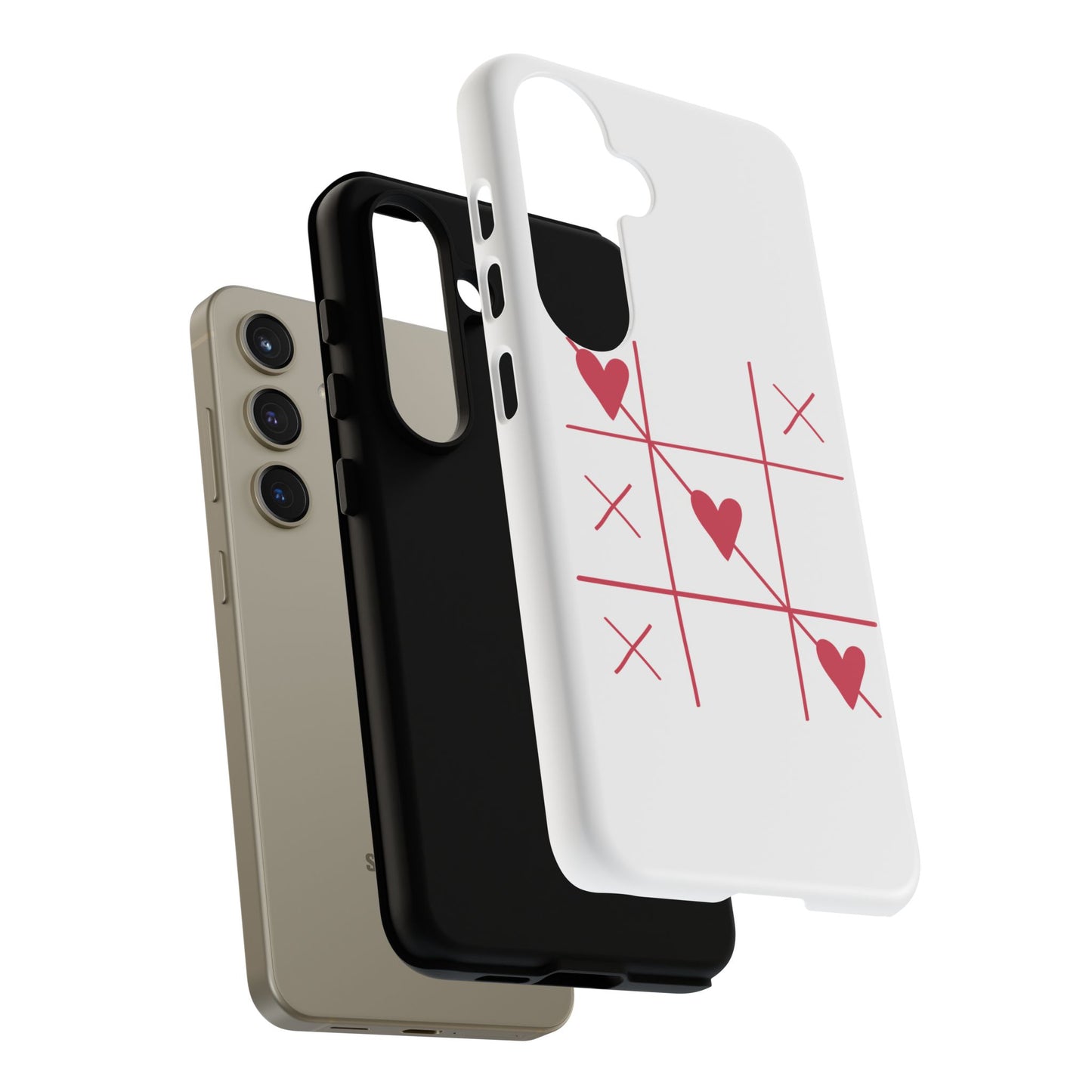 Phone Case - Tic Tac Love Heart Design (Valentine’s Day Gift)