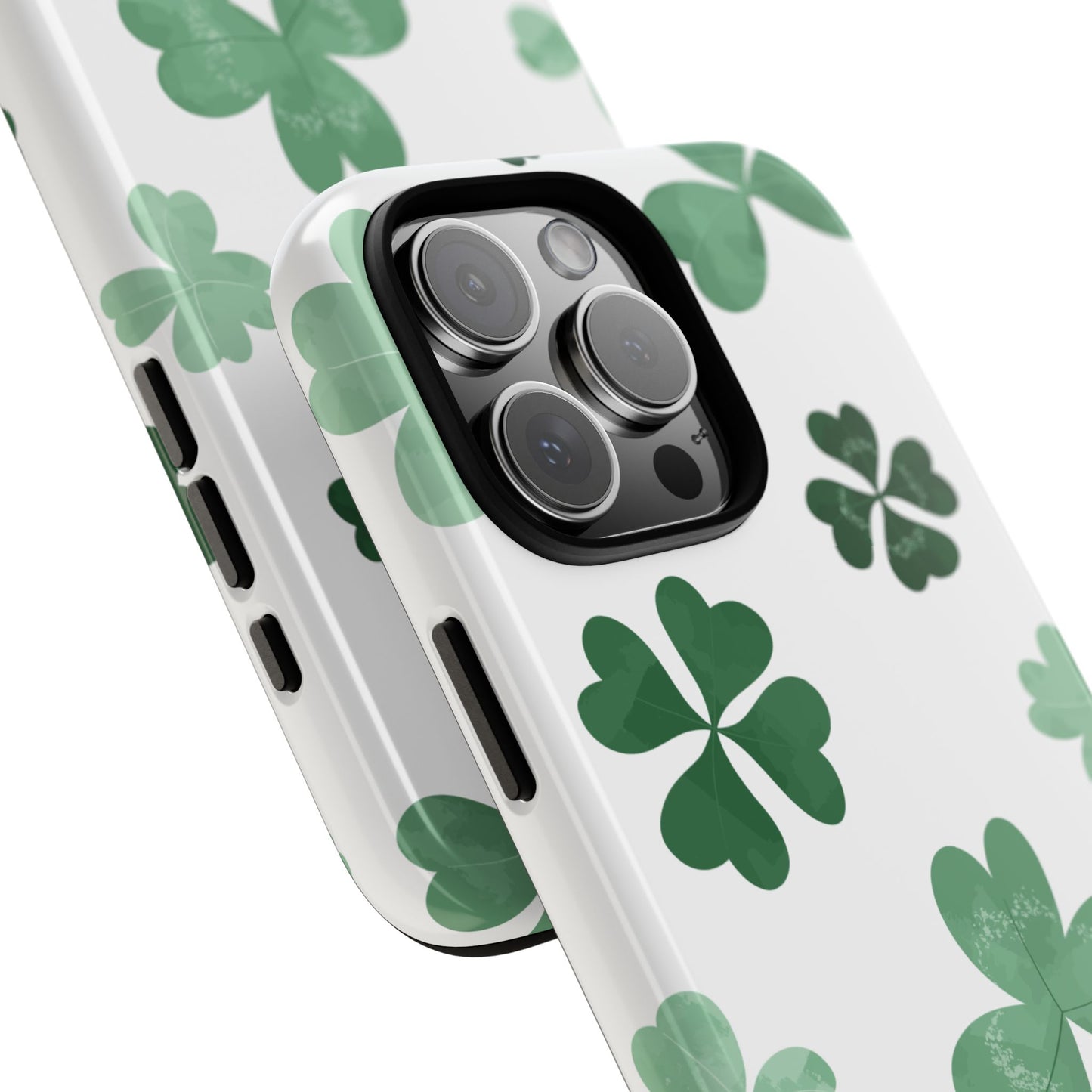Shamrock Tough Phone Case — St. Patrick’s Day Clover Protective Cover