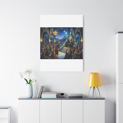 Fantasy Royal Coronation Canvas Art - Matte Stretched Wall Decor