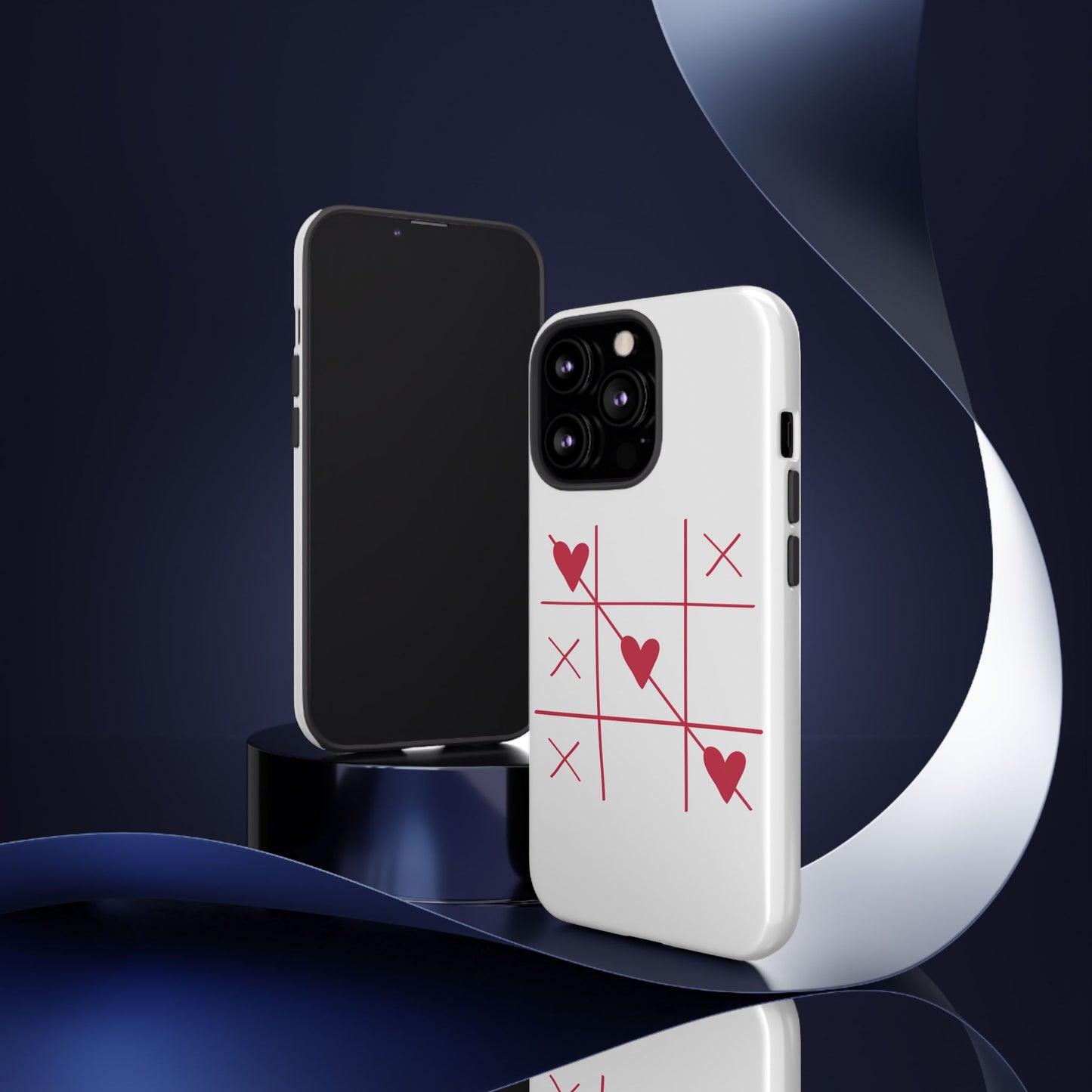 Phone Case - Tic Tac Love Heart Design (Valentine’s Day Gift)