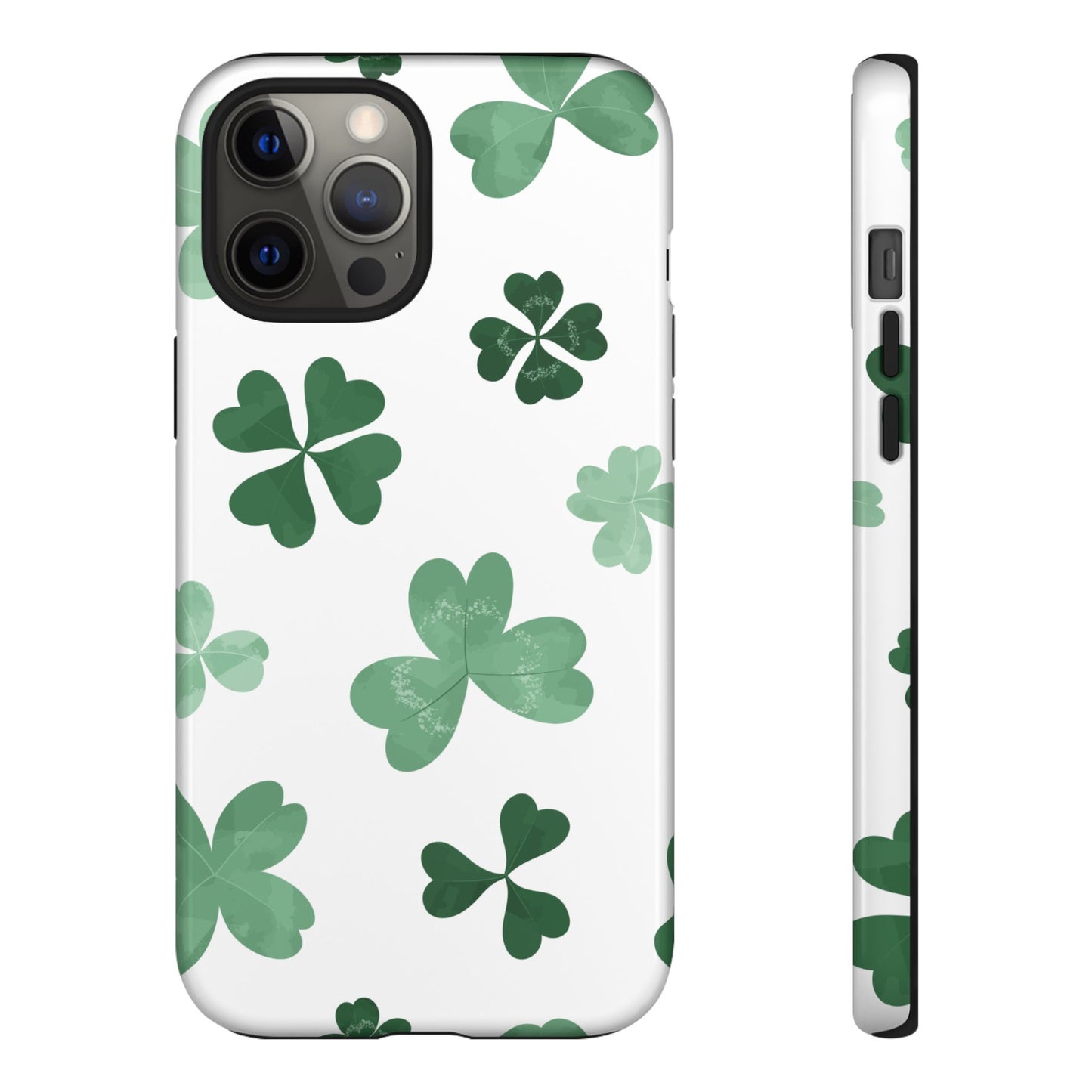 Shamrock Tough Phone Case — St. Patrick’s Day Clover Protective Cover