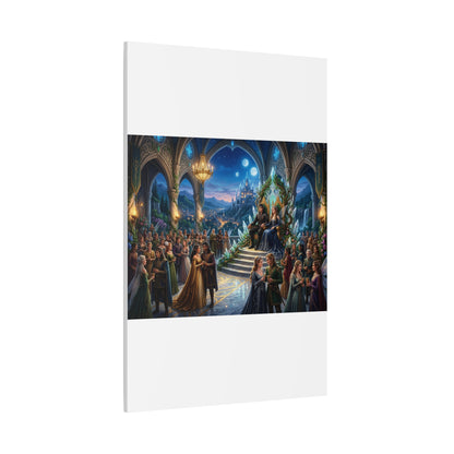 Fantasy Royal Coronation Canvas Art - Matte Stretched Wall Decor