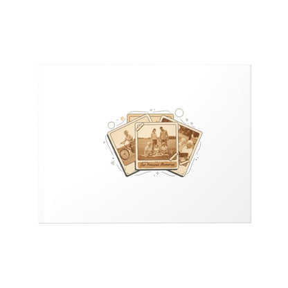 Vintage Photo Hardcover Photo Book — Custom Memory Album for Family, Heritage & Keepsakes