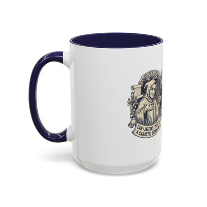 Motivational Hustle Accent Coffee Mug — “Less Hustle, More Coffee”
