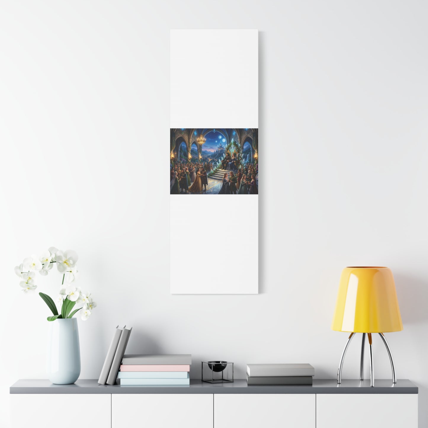Fantasy Royal Coronation Canvas Art - Matte Stretched Wall Decor