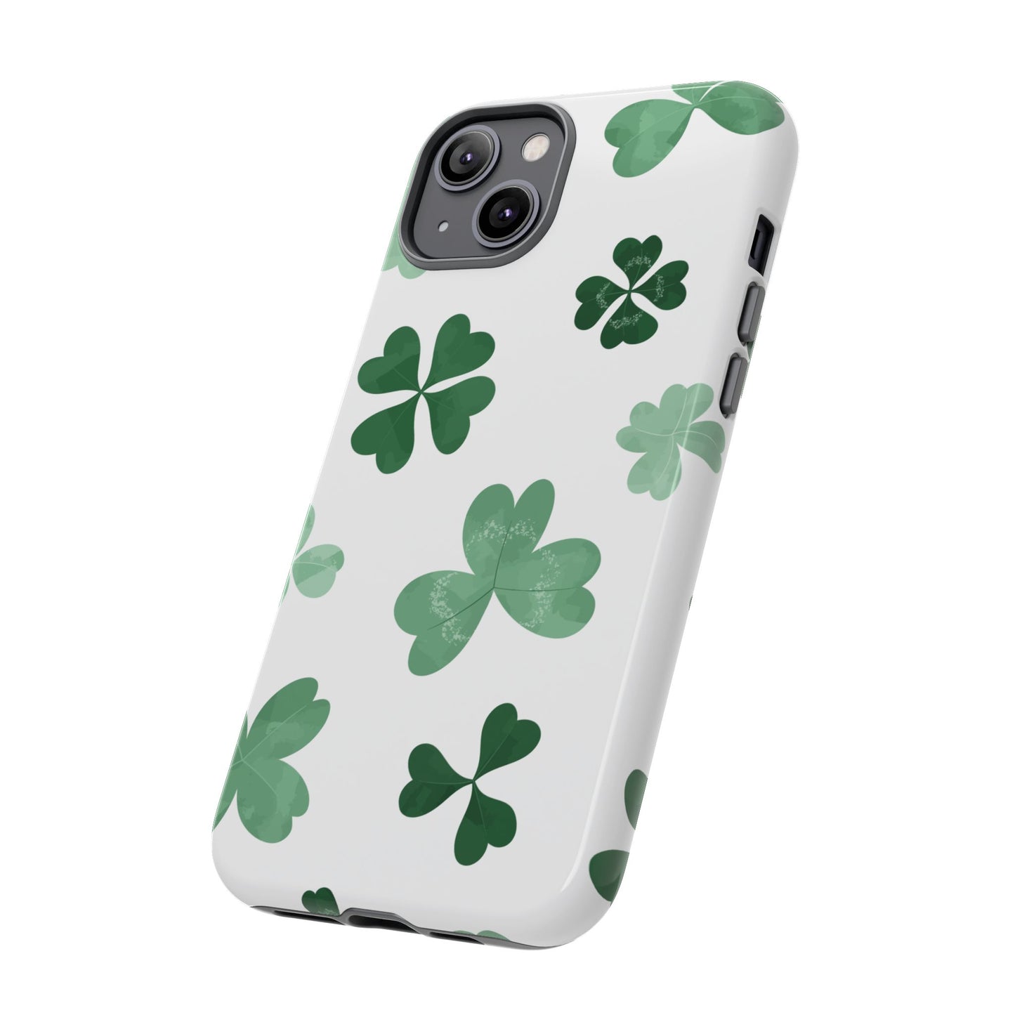 Shamrock Tough Phone Case — St. Patrick’s Day Clover Protective Cover