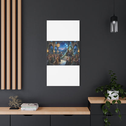 Fantasy Royal Coronation Canvas Art - Matte Stretched Wall Decor