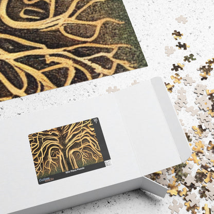 Tree of Life Jigsaw Puzzle — Intricate Root & Branch Art (110–1014 pcs)