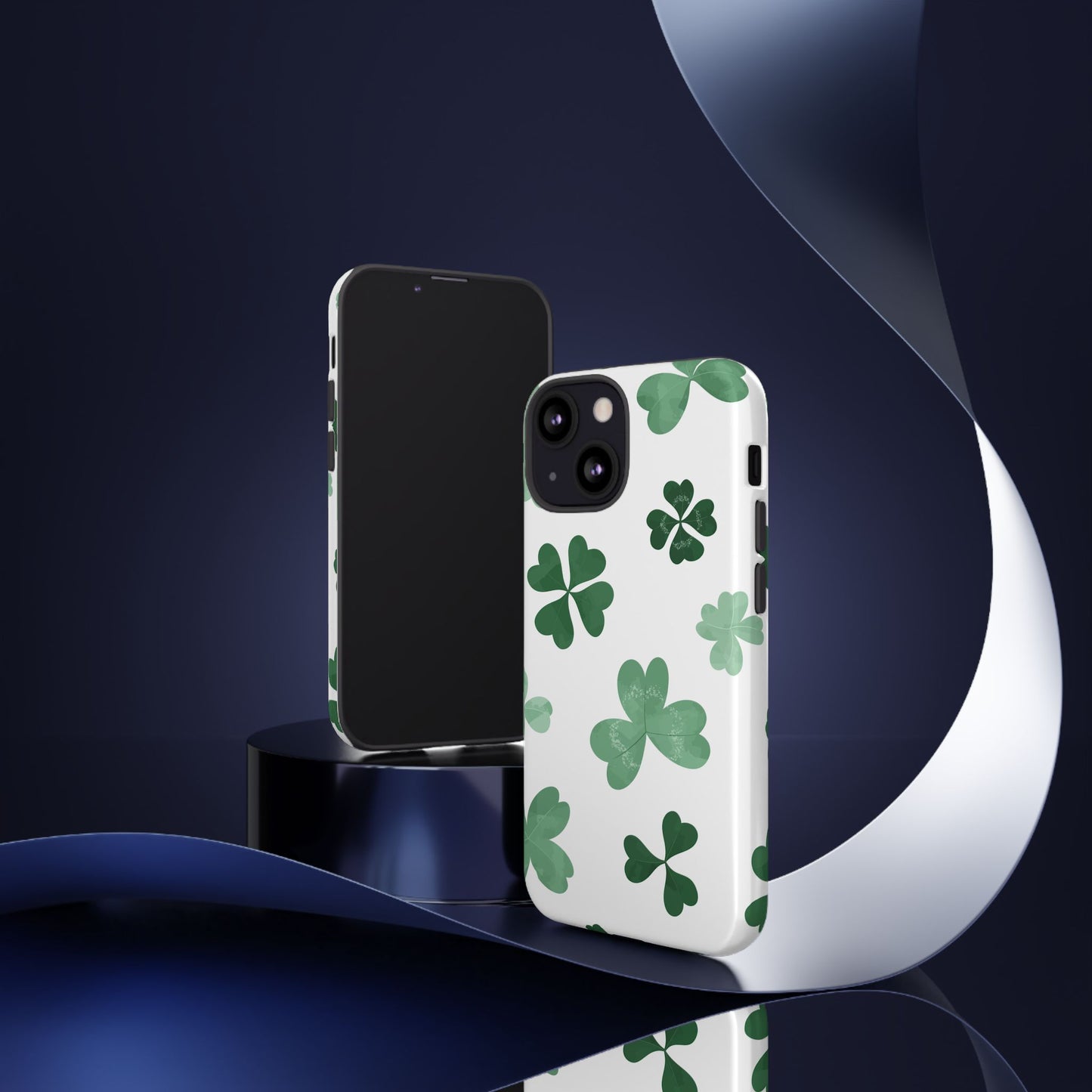 Shamrock Tough Phone Case — St. Patrick’s Day Clover Protective Cover