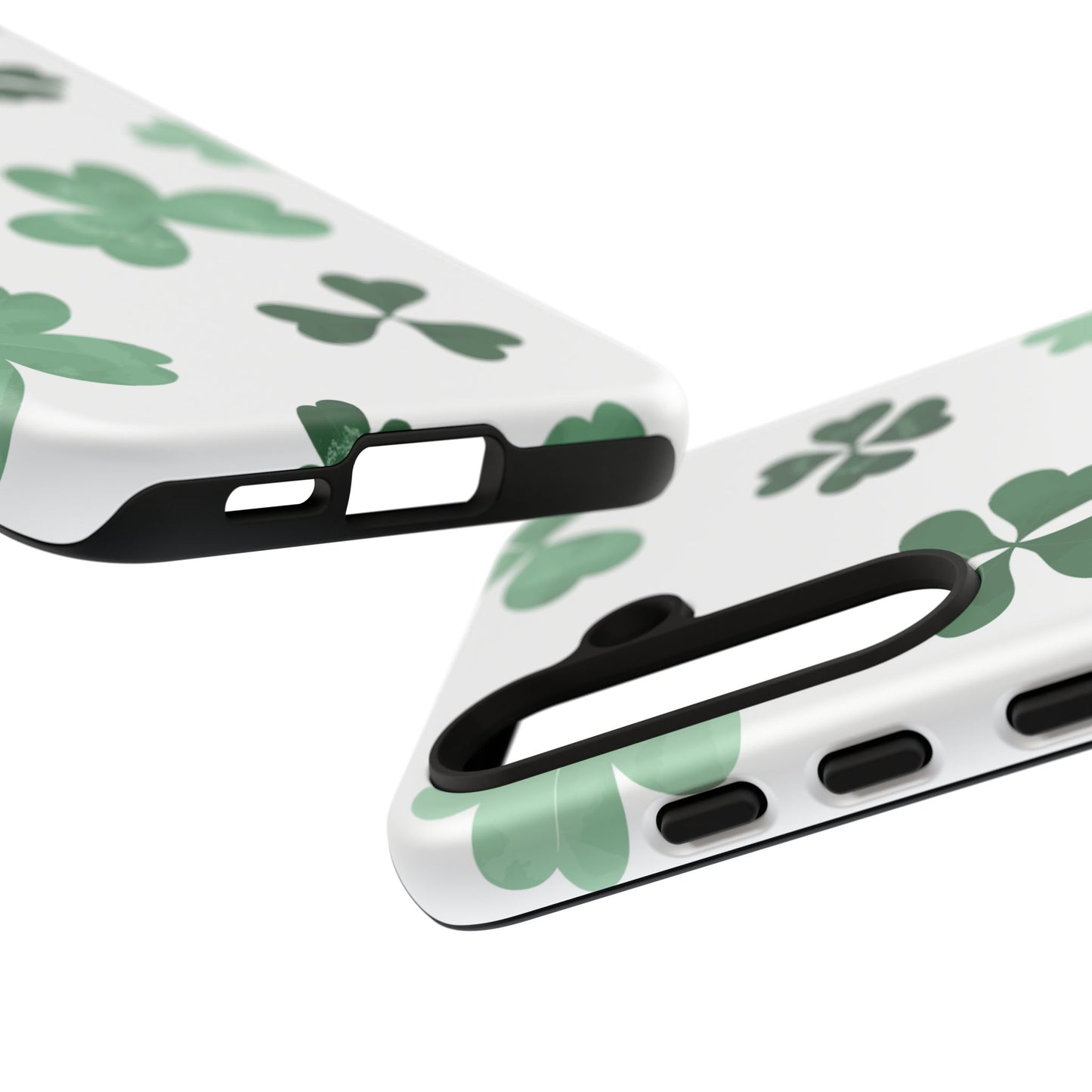 Shamrock Tough Phone Case — St. Patrick’s Day Clover Protective Cover