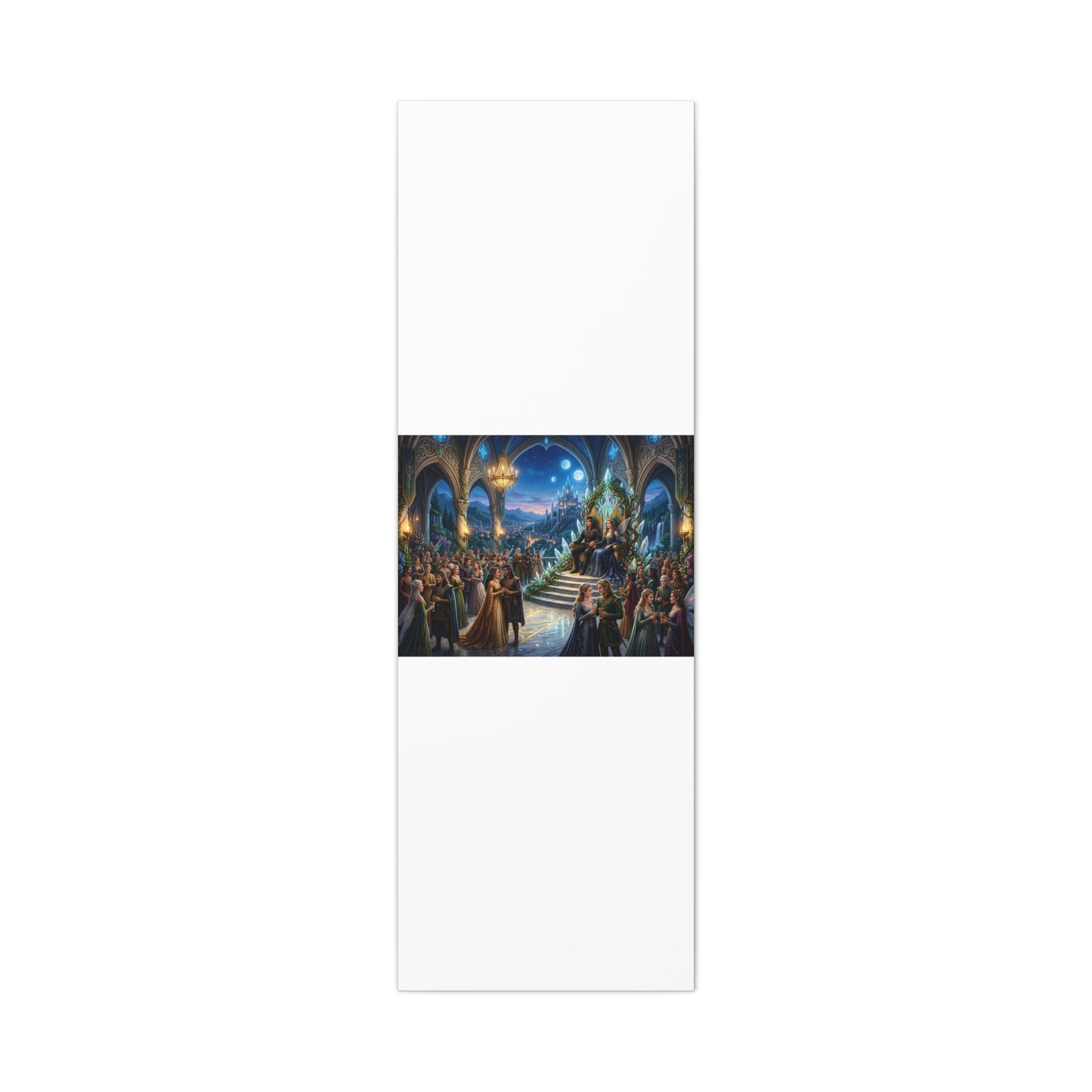 Fantasy Royal Coronation Canvas Art - Matte Stretched Wall Decor