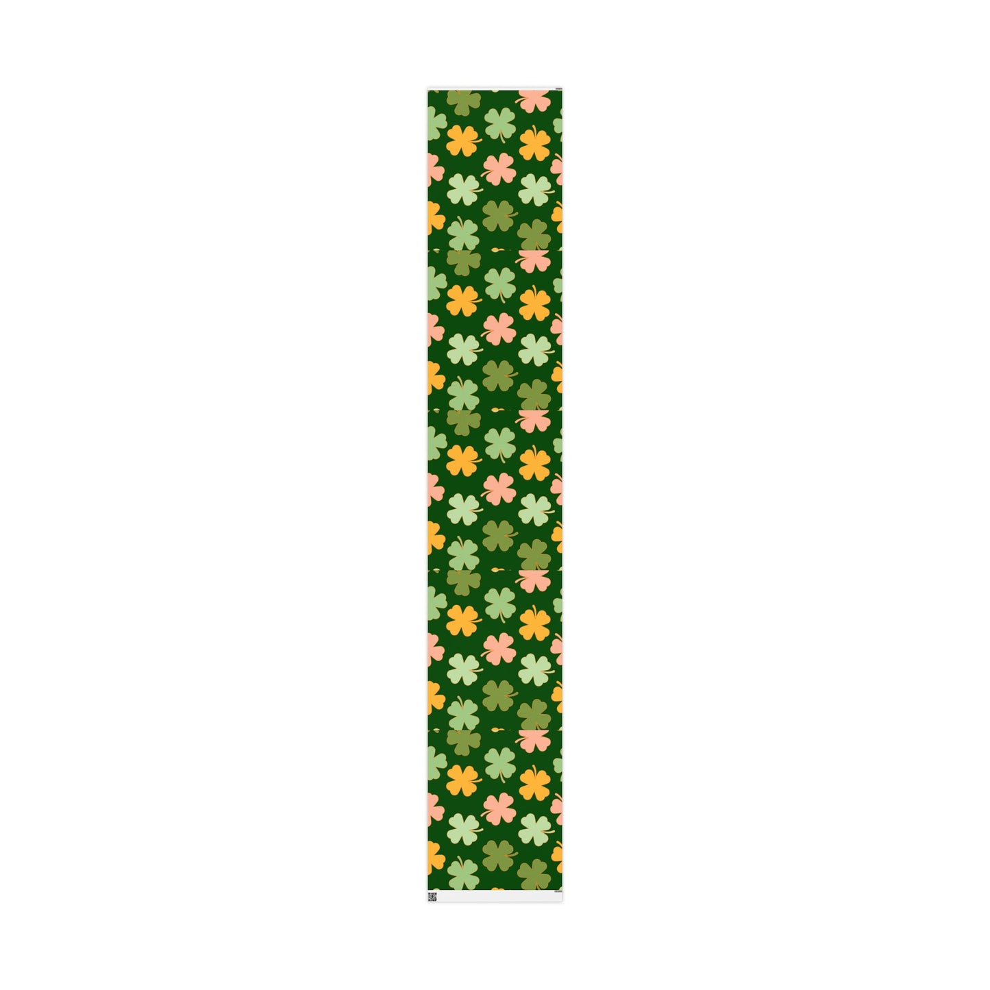 Clover Pattern Wrapping Paper — Green Shamrock Gift Wrap for St. Patrick’s Day & Spring Celebrations