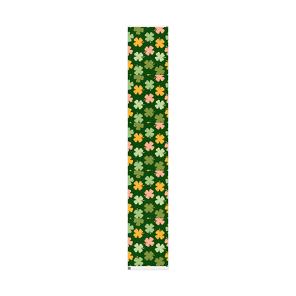 Clover Pattern Wrapping Paper — Green Shamrock Gift Wrap for St. Patrick’s Day & Spring Celebrations