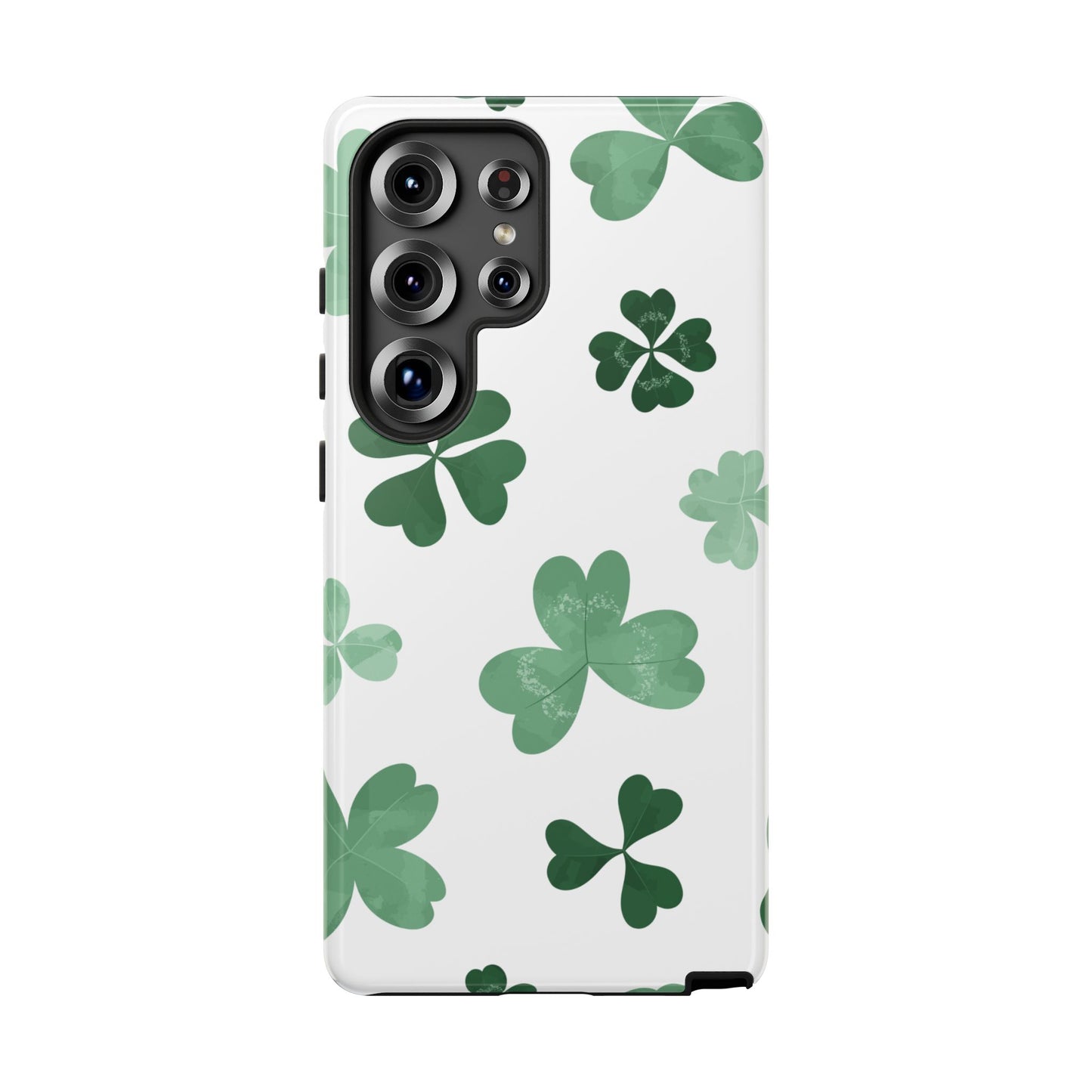 Shamrock Tough Phone Case — St. Patrick’s Day Clover Protective Cover