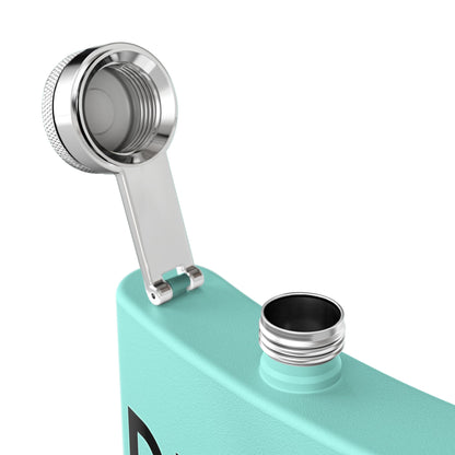 Stainless Flask — "Drink Drank Drunk" St. Patrick's Day 6oz Hip Flask