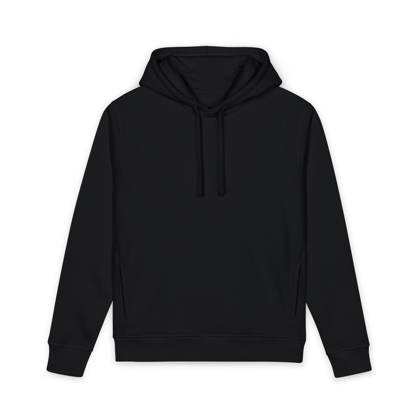 Sarcasm University Hoodie — Minimal Arch Logo Pullover
