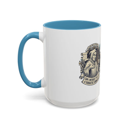 Motivational Hustle Accent Coffee Mug — “Less Hustle, More Coffee”