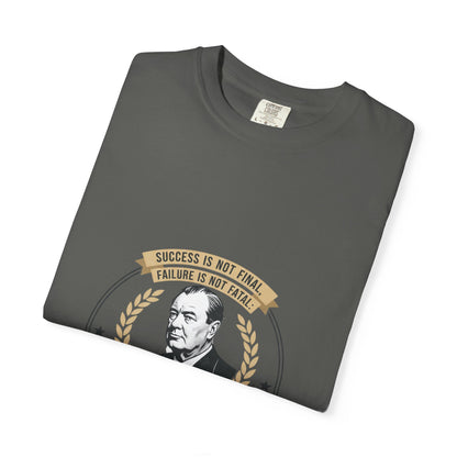 Courage Quote T-Shirt — "It Is the Courage That Counts" Motivational Tee
