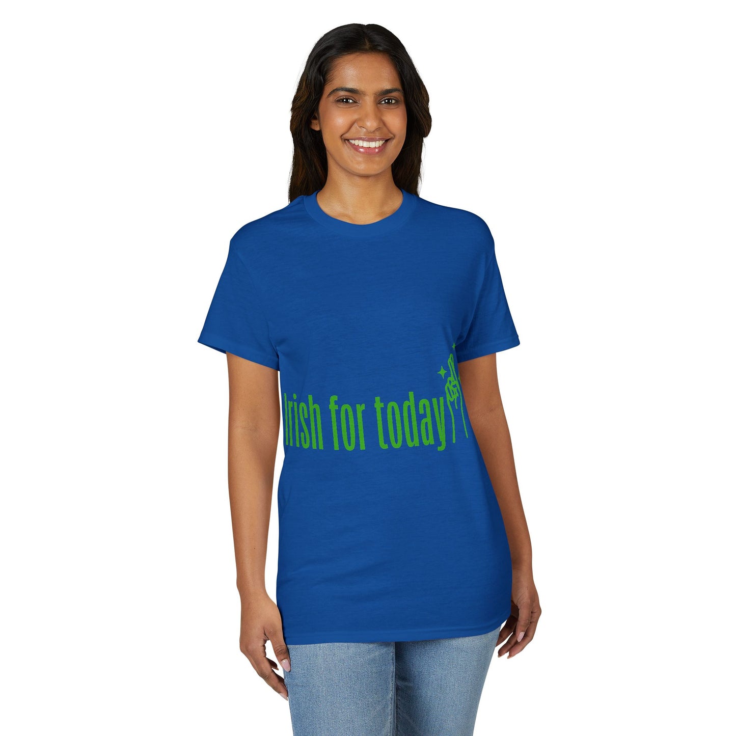 Irish For Today T-Shirt — St. Patrick’s Day Shamrock Graphic Tee