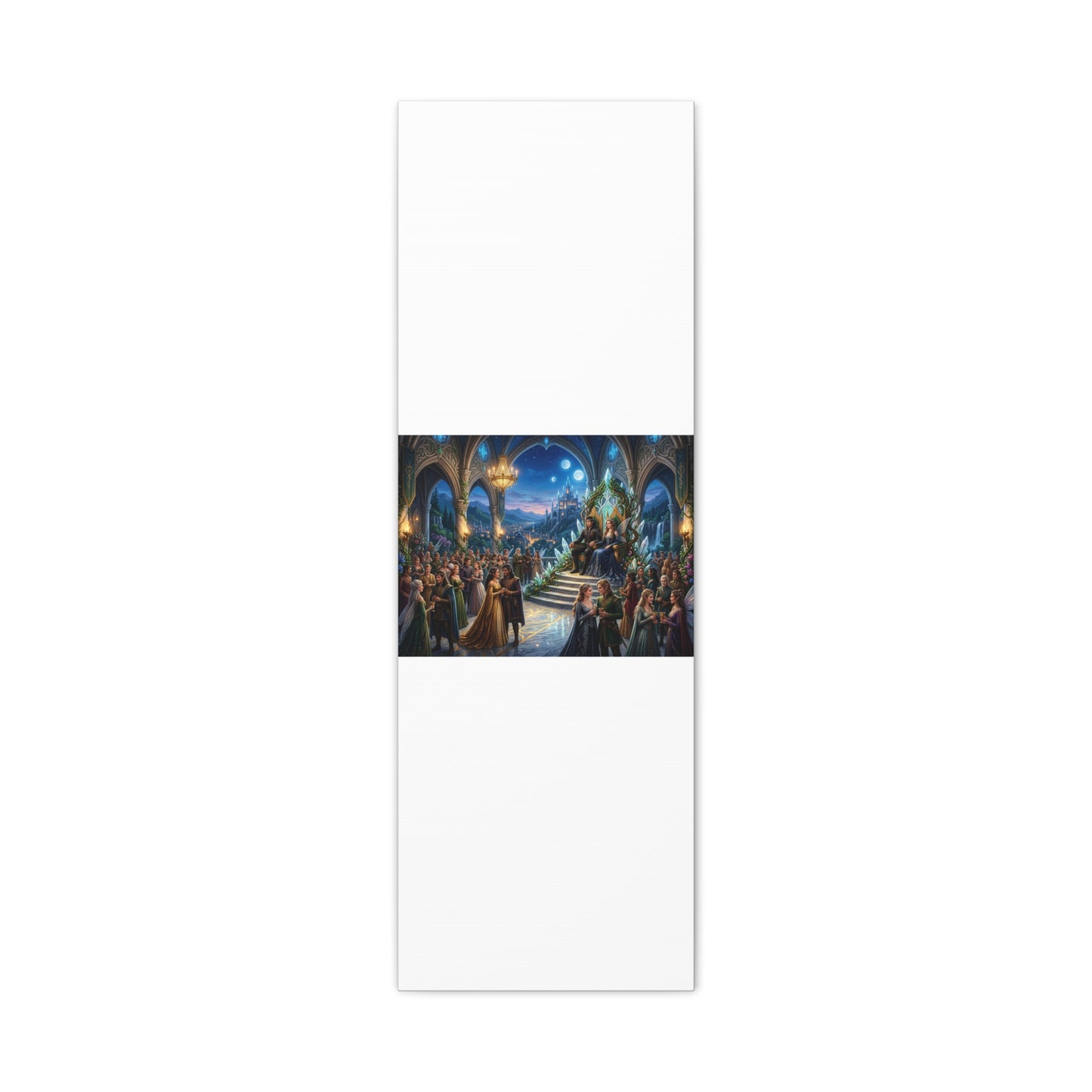 Fantasy Royal Coronation Canvas Art - Matte Stretched Wall Decor