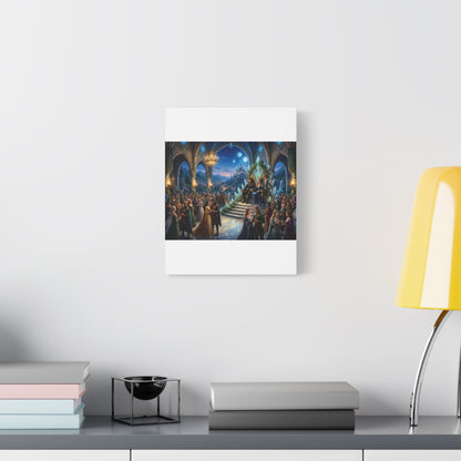 Fantasy Royal Coronation Canvas Art - Matte Stretched Wall Decor