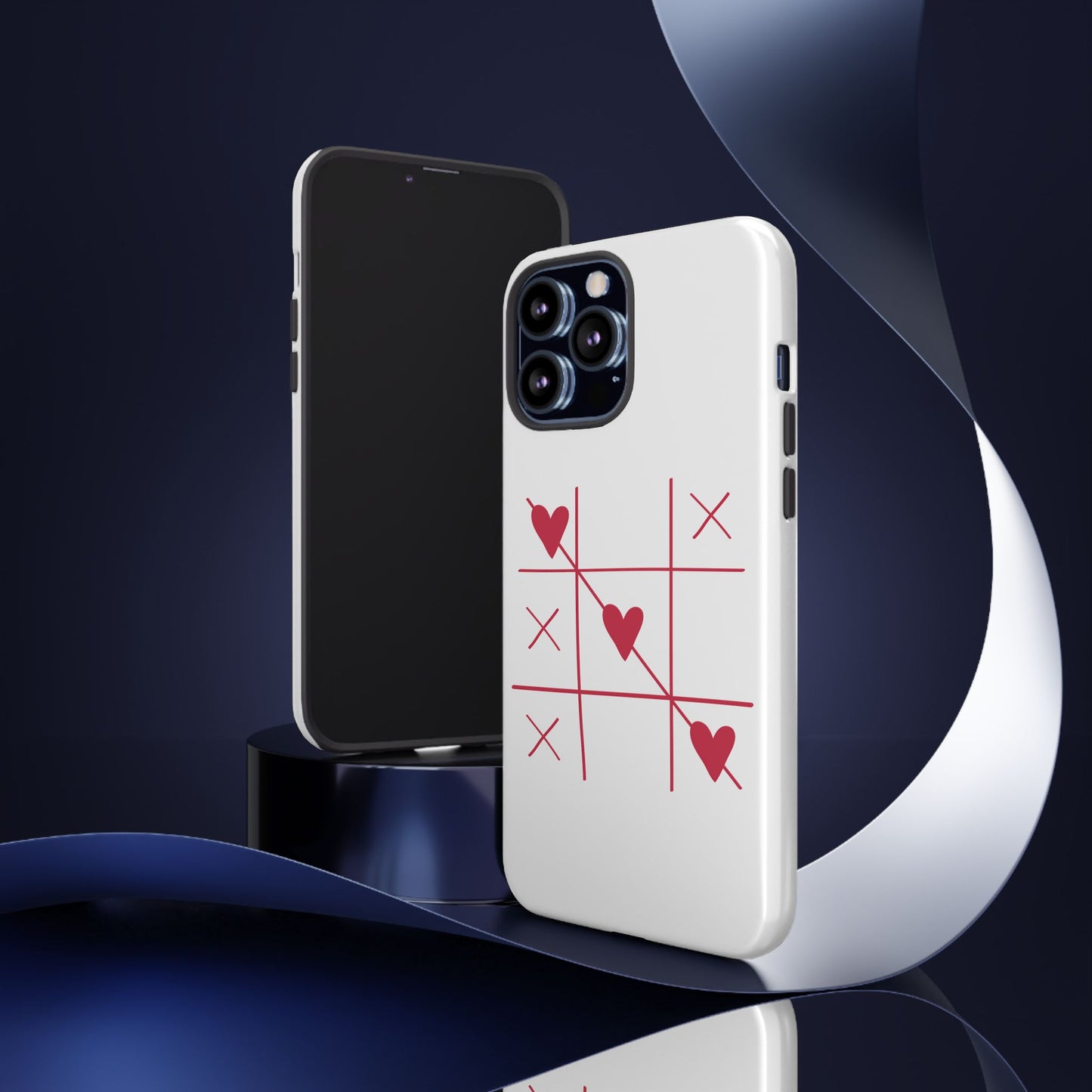 Phone Case - Tic Tac Love Heart Design (Valentine’s Day Gift)