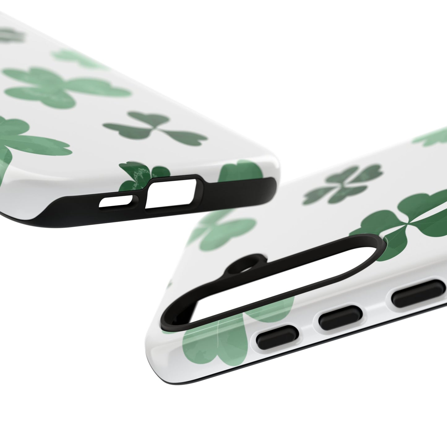 Shamrock Tough Phone Case — St. Patrick’s Day Clover Protective Cover
