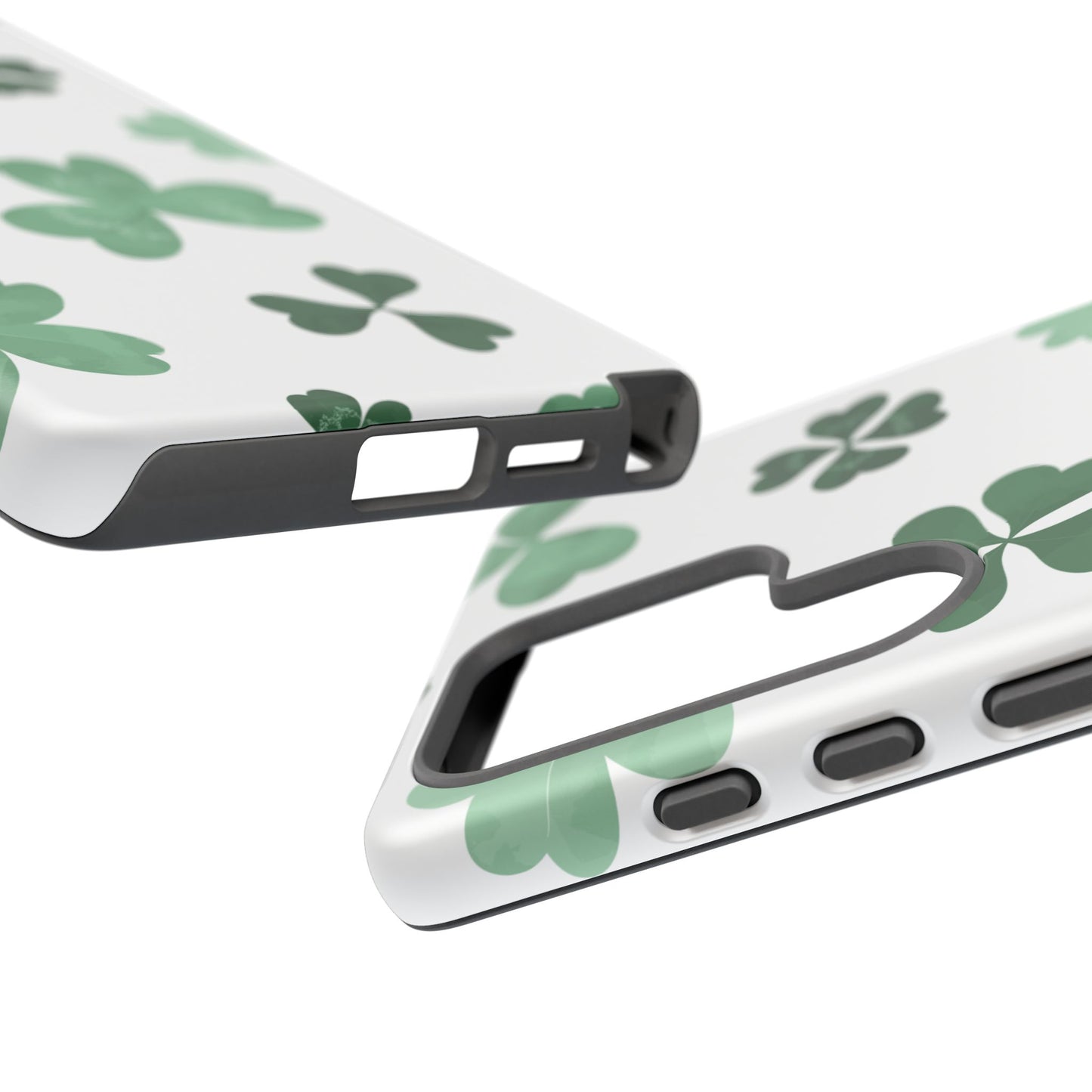 Shamrock Tough Phone Case — St. Patrick’s Day Clover Protective Cover
