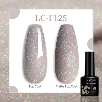 129 Colors 7ML Nail Gel Polish Nail Supplies Vernis Semi Permanent Nail Art Manicure Soak off LED UV Gel Nail Varnishes