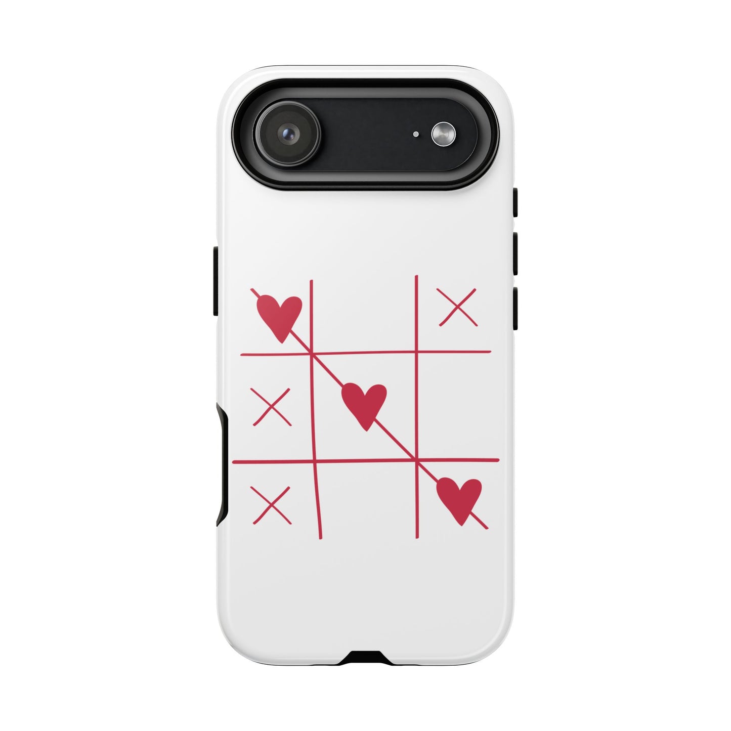 Phone Case - Tic Tac Love Heart Design (Valentine’s Day Gift)