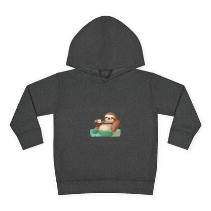 Toddler Hoodie — "I'm Not Lazy" Sloth Energy-Saving Pullover