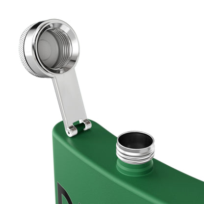 Stainless Flask — "Drink Drank Drunk" St. Patrick's Day 6oz Hip Flask