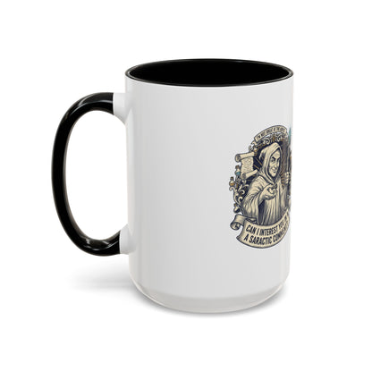 Motivational Hustle Accent Coffee Mug — “Less Hustle, More Coffee”