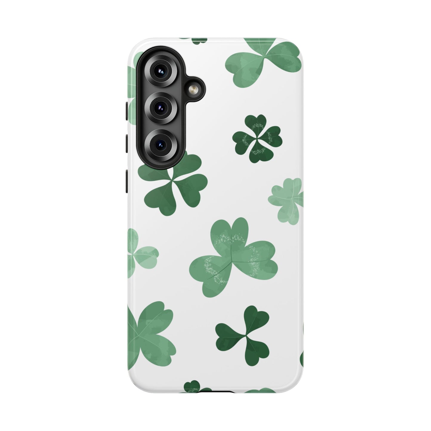 Shamrock Tough Phone Case — St. Patrick’s Day Clover Protective Cover