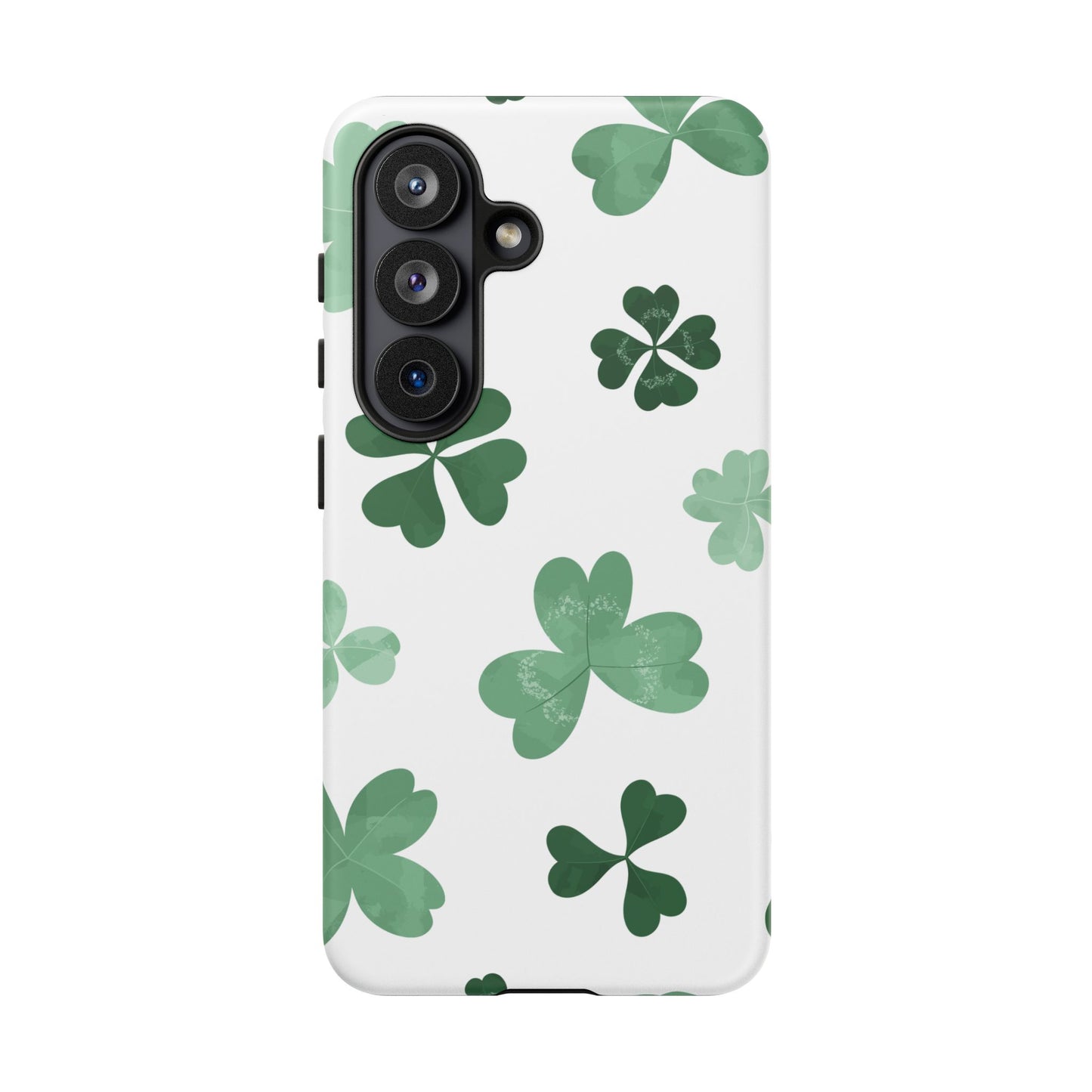 Shamrock Tough Phone Case — St. Patrick’s Day Clover Protective Cover