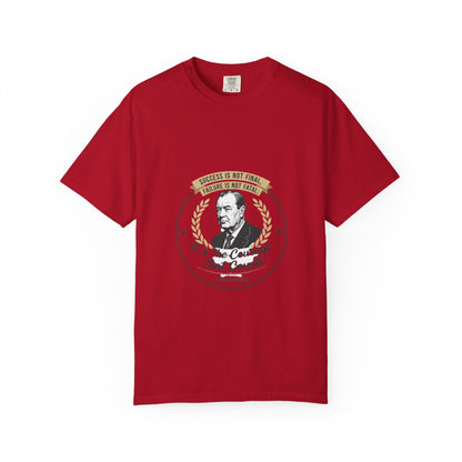 Courage Quote T-Shirt — "It Is the Courage That Counts" Motivational Tee